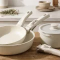 15-Pc Granite-Coated Nonstick Cookware Set with Removable Handles, PFOA-Free Maifan Stone 2