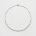 48" Freshwater Pearl Long Necklace - 185 Teardrop Pearls, Silver-Plated Clasp 1