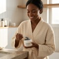Arencia Black Tea & Yuzu Cleanser 120g - Fresh Mochi Face Wash for Glow 4