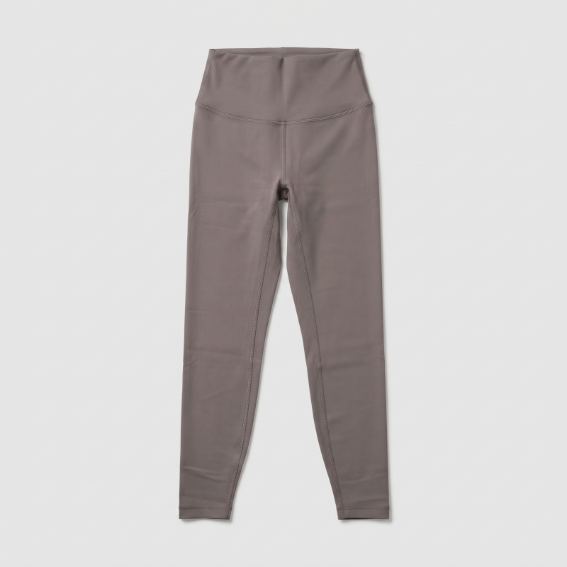 Women's Premium Buttery Soft Yoga Pants | 20% Lycra® Fabric - Taupe - Image 5