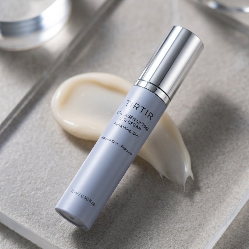 TIRTIR Collagen Lifting Eye Cream 15ml - Firming & Anti-Aging Eye Treatment - Image 2