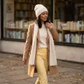 100% Pure Cashmere Women's Beanie - Premium Autumn/Winter Warm Ear Protection Hat 5