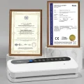 Fully Automatic Household Food Vacuum Sealer A5 - 4 Modes (Dry/Moist/Oil/Soft), Minimalist White 4