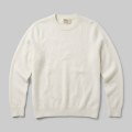 Women's Luxury Brushed Cashmere Crewneck Sweater - Elegant White (L) 5