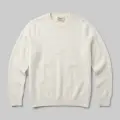 Women's Luxury Brushed Cashmere Crewneck Sweater - Elegant White (L) 5