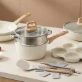 Premium Granite-Coated Nonstick Cookware Set ,21-Pc kitchen set with 8 Cookware Pc, Induction Ready & PFAS-Free 3