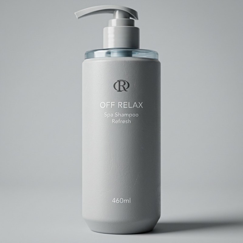OFF & RELAX Spa Shampoo Refresh 460ml - Scalp Care with Onsen Water - Image 2