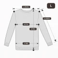 Women's High-End Brushed V-Neck Pure Cashmere Sweater 6