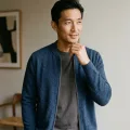 Men's 100% Pure Cashmere Zip-up Cardigan 3