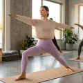 Women's Premium Buttery Soft Yoga Pants | 20% Lycra® Fabric- Light Purple 3