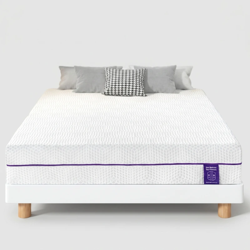 Gelsea A&B Dual Firmness Gel Memory Foam Mattress with Cooling Cover - Main Image