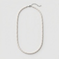 Elegant Seed Pearl Necklace, 4.5mm, 16.5"-18" Adjustable Length 1