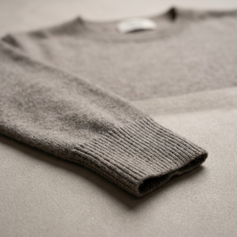 100% Pure Cashmere Women's Crew Neck Sweater - Image 6