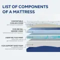 Gelsea 10 Inch Cooling Gel Memory Foam Mattress - Pressure Relief Support 5