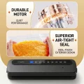 Automatic Vacuum Sealer A5 - 4 Modes (Dry/Moist/Oily/Soft), Strong Suction, Premium Black 5