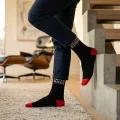 "I'm the Boss" Novelty Crew Socks - Unisex One Size, Premium Cotton Blend 2