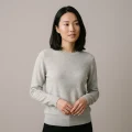 Women's 100% Pure Cashmere Crew Neck Sweater 4