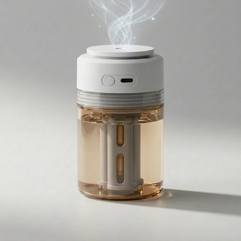 HC100 Car Negative Ion Generator - USB-C Powered Air Purifier for Vehicles - Main Image