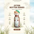 OtterSip Thermal Silicone Lid Insulated Bottle (Brown) - Stainless Steel Vacuum Flask 450ml/16 oz  4