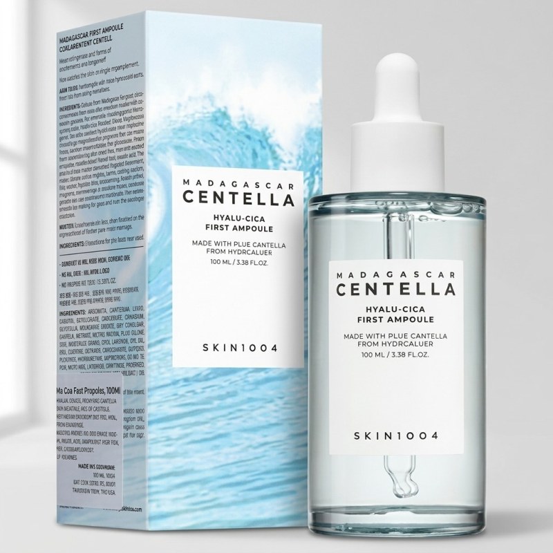 SKIN1004 Madagascar Centella Hyalu-Cica First Ampoule - Soothing Serum, 100ml - Main Image