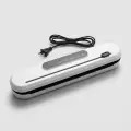 Smart Digital Household Vacuum Sealer - Dry, Moist & Powder 3 Modes, Built-in Cutter, S4 White 1