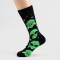 Creative Alien Crew Socks - Unisex One Size, Premium Cotton Blend 1