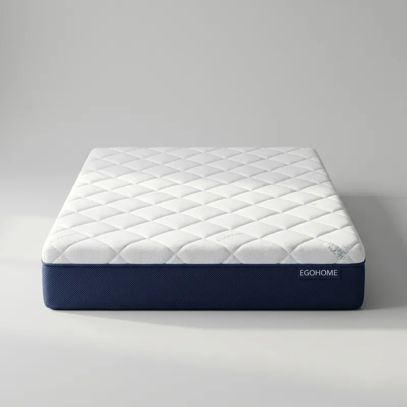 EGOHOME Gel Memory Foam Mattress 14-inch Cooling Cover & Pressure Relief - Main Image