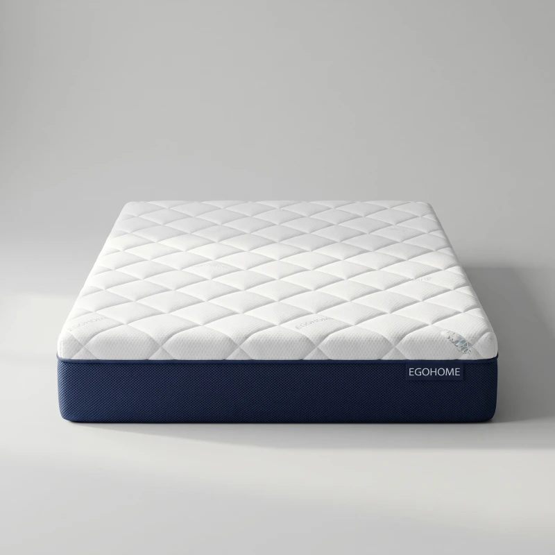EGOHOME Gel Memory Foam Mattress 14-inch Cooling Cover & Pressure Relief - Main Image