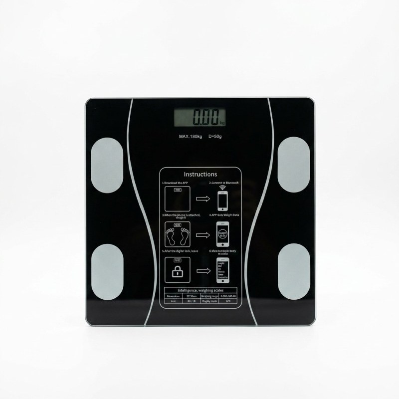 Smart Bluetooth Bathroom Scale - High Precision 180kg Digital Body Weight Scale - Image 5
